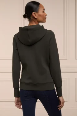 Holland Cooper Hoodies|Shop By Product-Crystal Hoodie Heritage Khaki