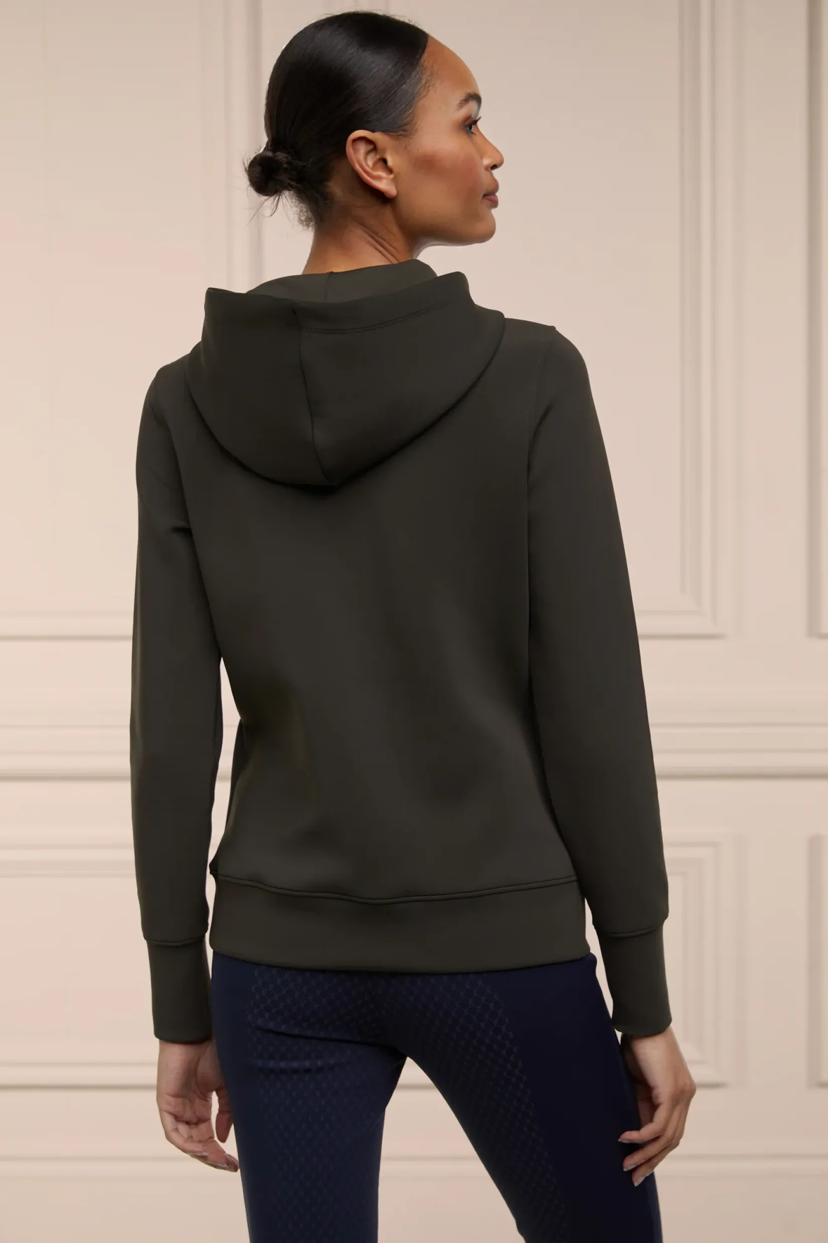 Holland Cooper Hoodies|Shop By Product-Crystal Hoodie Heritage Khaki