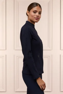 Holland Cooper Jackets|Shop By Product-Crystal Zip Sweat