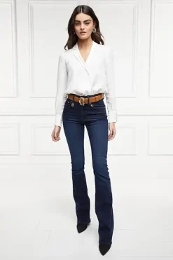 Holland Cooper Gifts For Her|Shirts & Blouses-Cupro Shirt Bodysuit