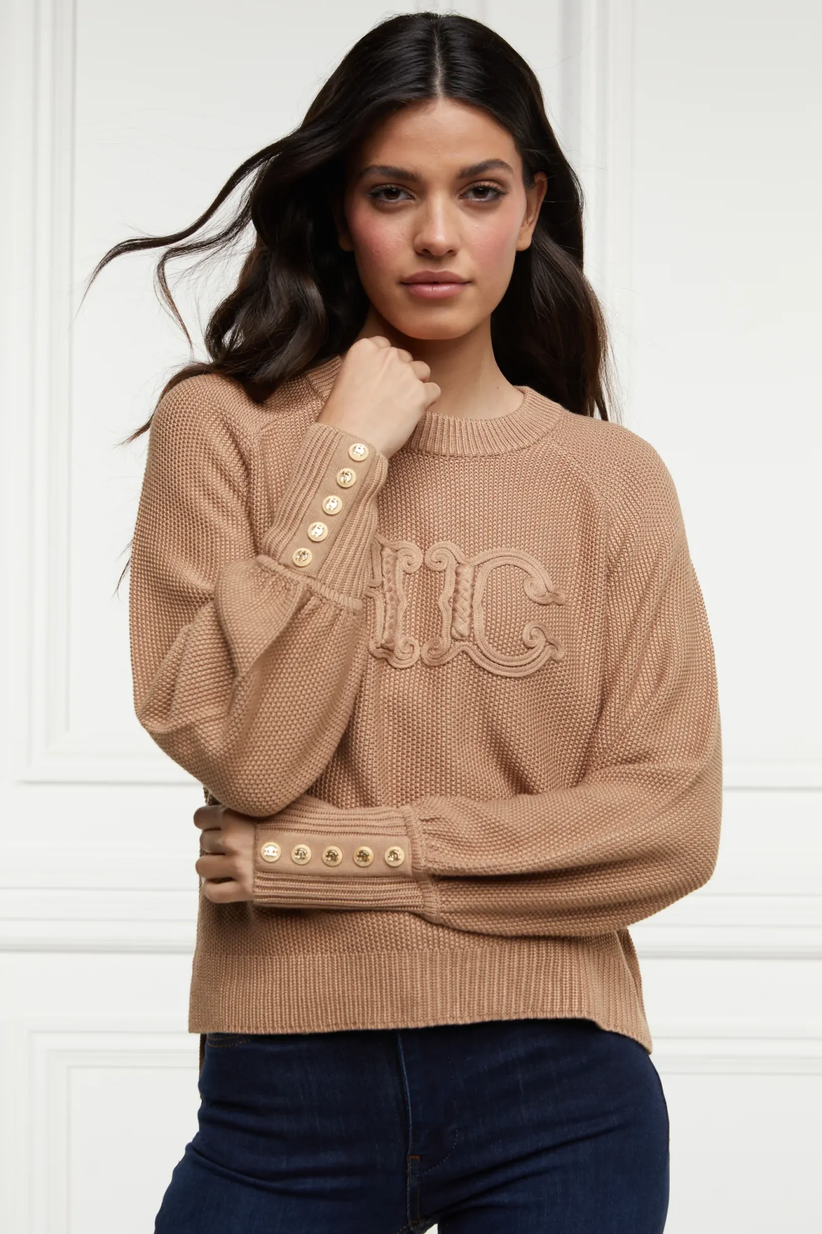 Holland Cooper Knitwear-Daisy Knit