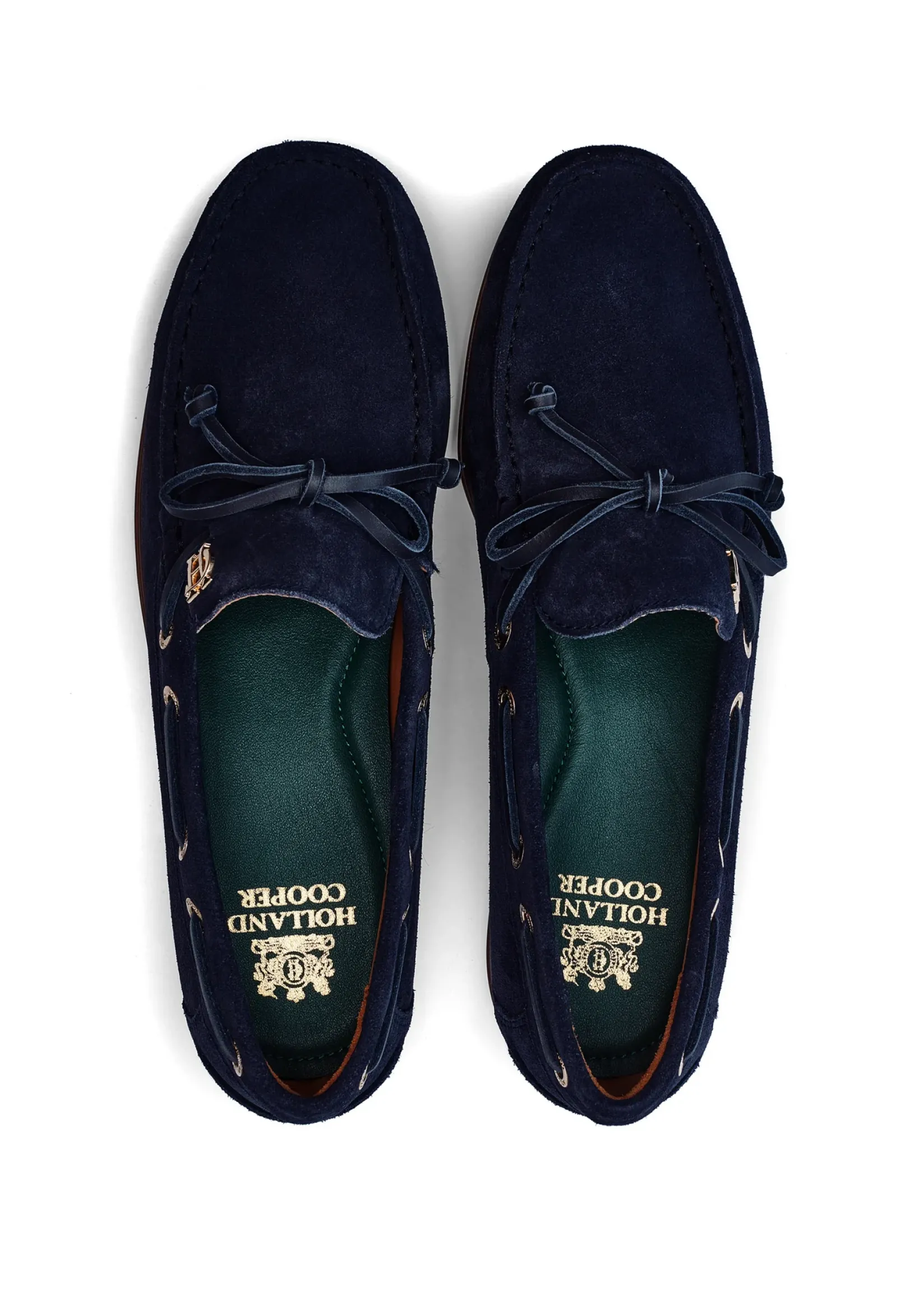 Holland Cooper Loafers|Bestsellers-Deck Shoe Ink Navy