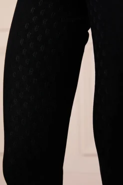 Holland Cooper Shop By Product|At The Stables-Denim Thermal Full Grip Breeches Black