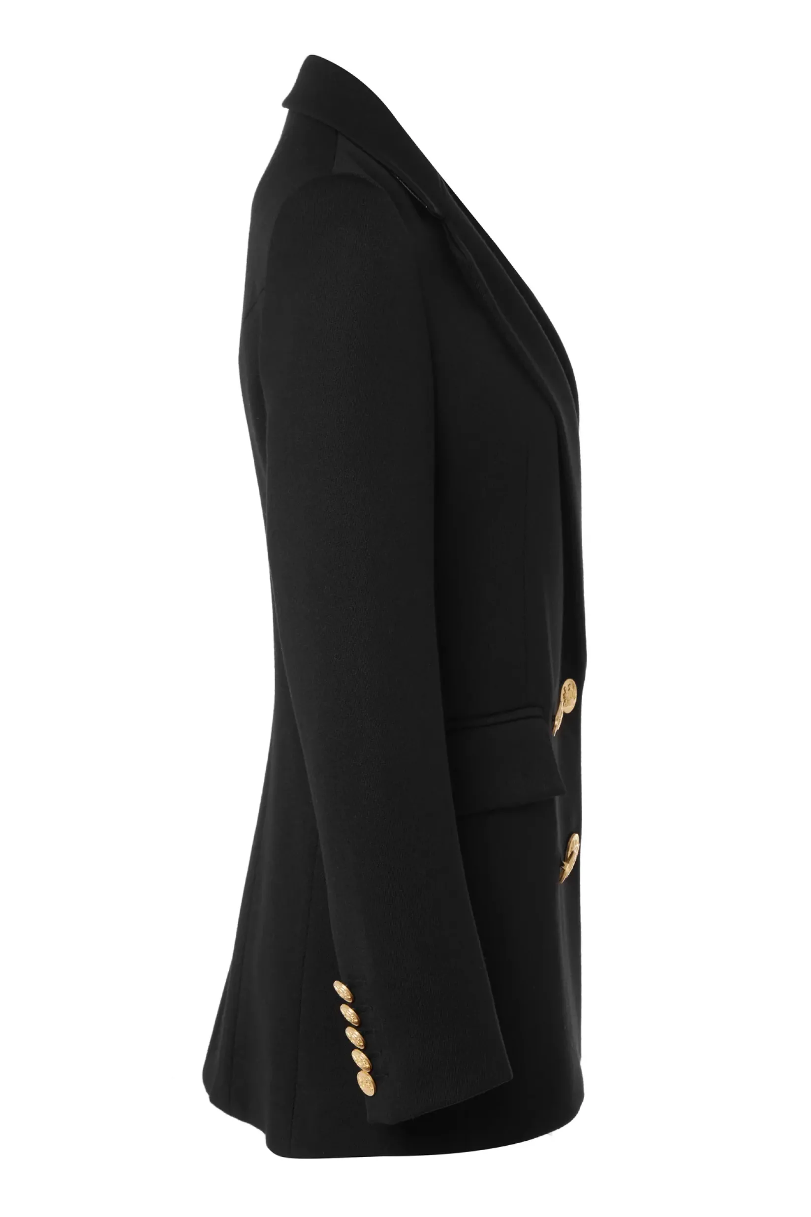 Holland Cooper Gifts For Her|Blazers-Double Breasted Blazer Black Twill