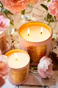 Holland Cooper Candles|The Perfect Gesture-Double Wick Candle Rose Oud