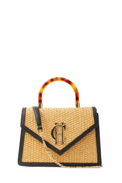 Holland Cooper Clutch Bags-Dowdeswell Bag Black Natural