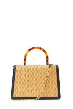 Holland Cooper Clutch Bags-Dowdeswell Bag Black Natural