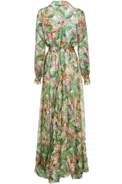 Holland Cooper Dresses-Ellisa Maxi Dress St Lucia