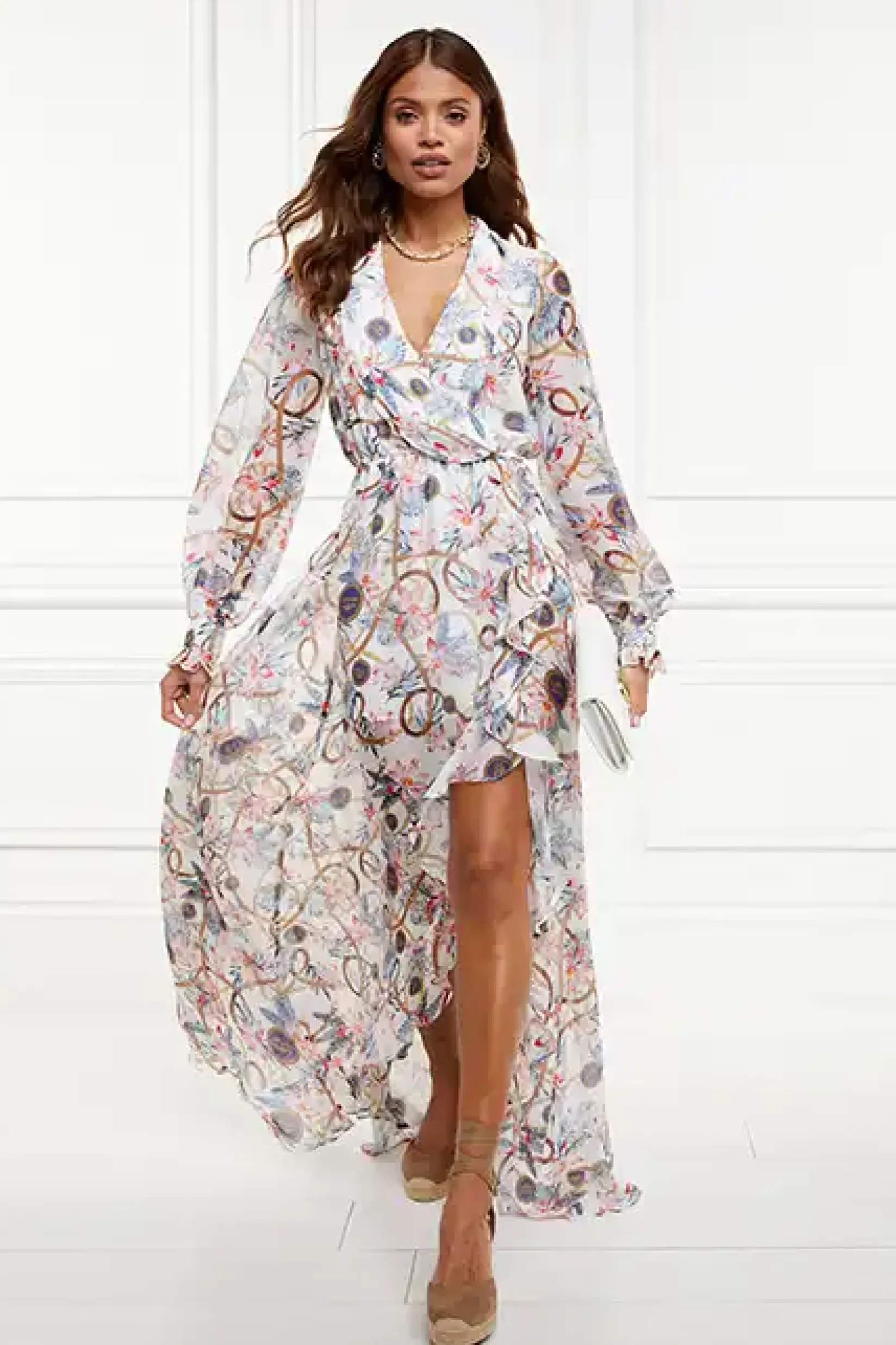 Holland Cooper Dresses-Ellisa Maxi Dress Seychelles
