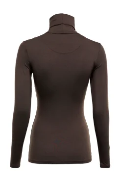 Holland Cooper Gifts For Her|Tops-Essential Roll Neck Coffee