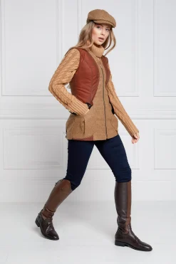 Holland Cooper Gilets|In Stock Tailoring-Field Vest Tawny