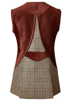 Holland Cooper Gilets|Country Collection-Field Vest Bourbon Tweed