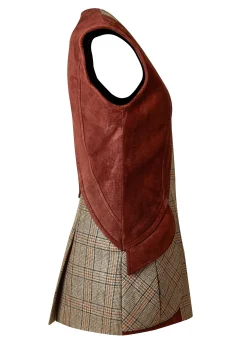Holland Cooper Gilets|Country Collection-Field Vest Bourbon Tweed