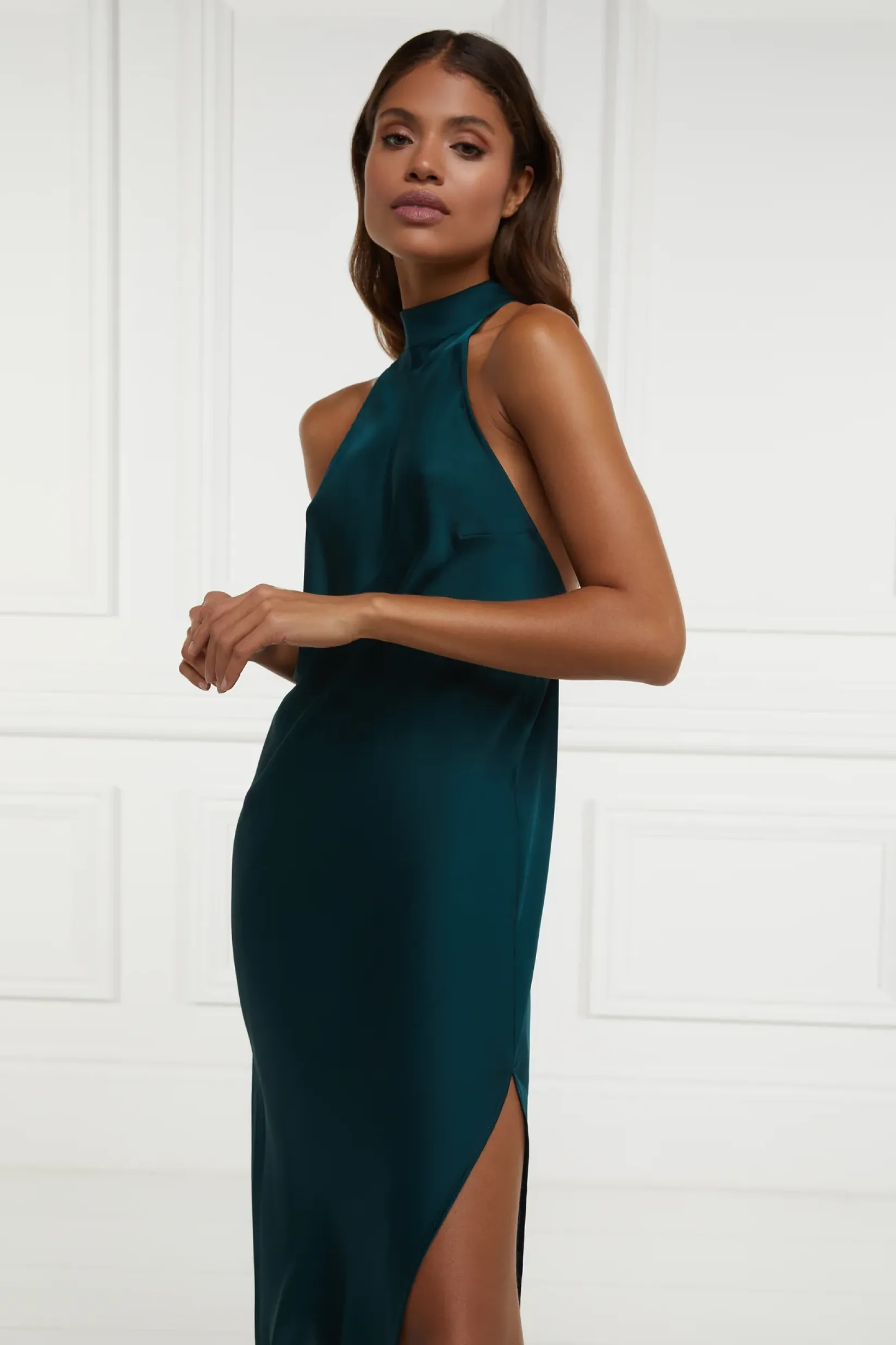Holland Cooper Dresses|Seasonal Inspiration-Florence Satin Dress