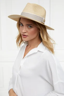 Holland Cooper Bestsellers|Bestsellers-Francesca Hat Natural Taupe