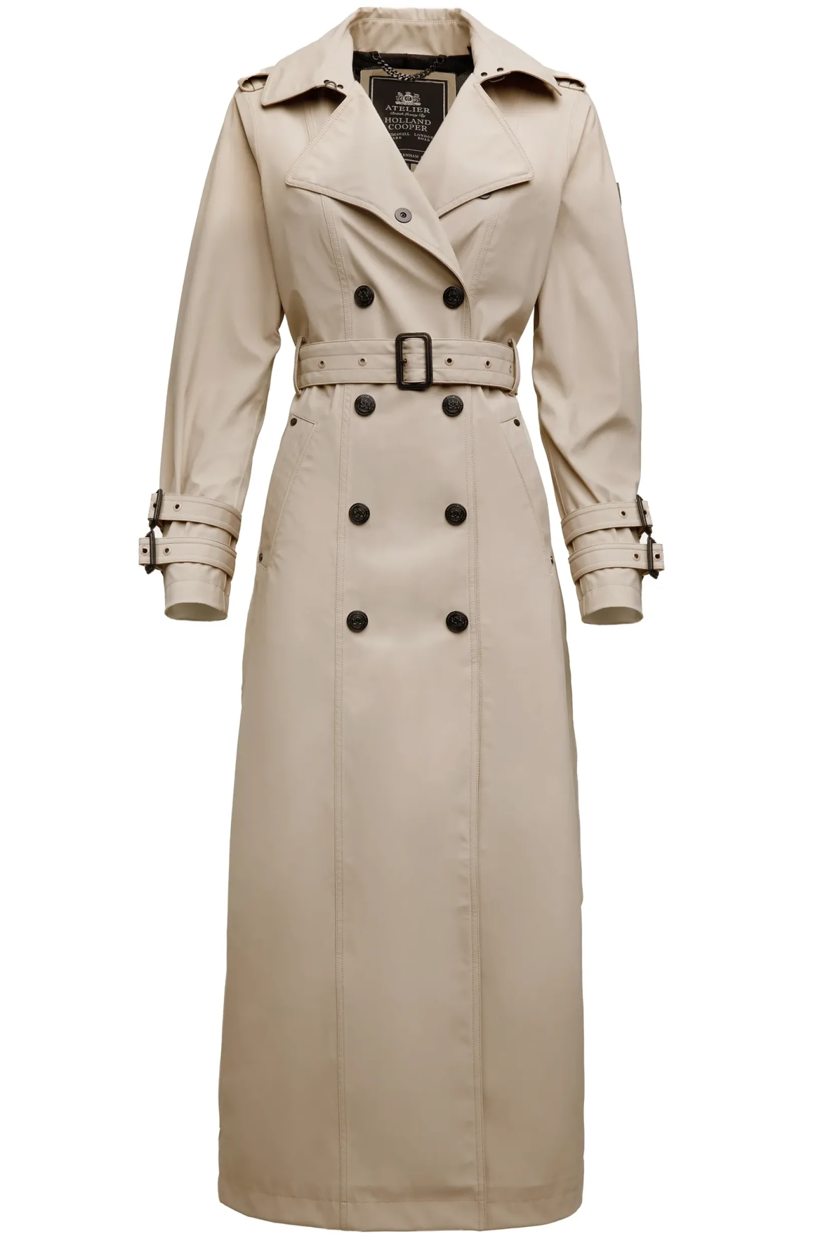 Holland Cooper Coats|Shop By Product-Full Length Kendal Waterproof Trench Coat