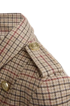 Holland Cooper Trench Coats|Country Collection-Full Length Marlborough Trench Coat Charlton Tweed