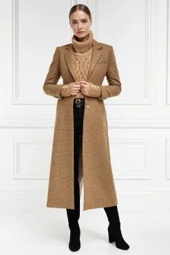 Holland Cooper Coats-Full Length Regency Coat Tawny