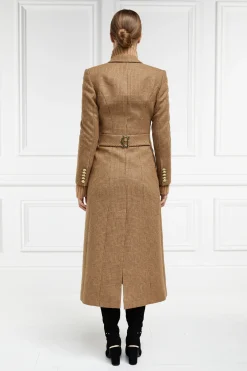 Holland Cooper Coats-Full Length Regency Coat Tawny