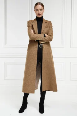 Holland Cooper Coats-Full Length Regency Coat Tawny