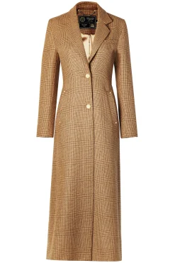 Holland Cooper Coats-Full Length Regency Coat Tawny