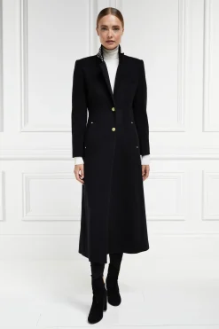 Holland Cooper Coats|Jade's Top Picks-Full Length Regency Coat Soft Black
