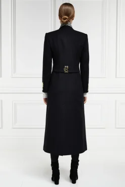 Holland Cooper Coats|Jade's Top Picks-Full Length Regency Coat Soft Black