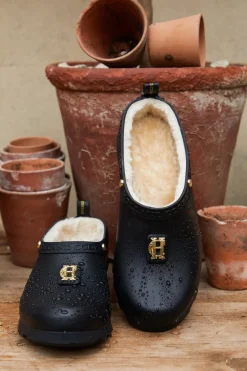 Holland Cooper Footwear-Gardening Loafer Matte Black