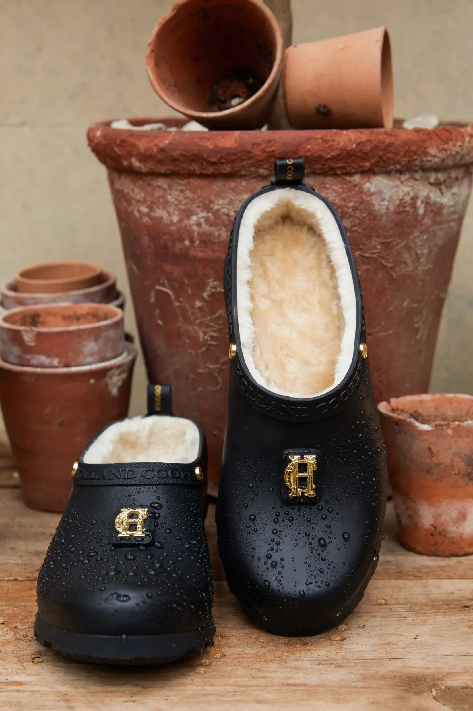Holland Cooper Footwear-Gardening Loafer Matte Black