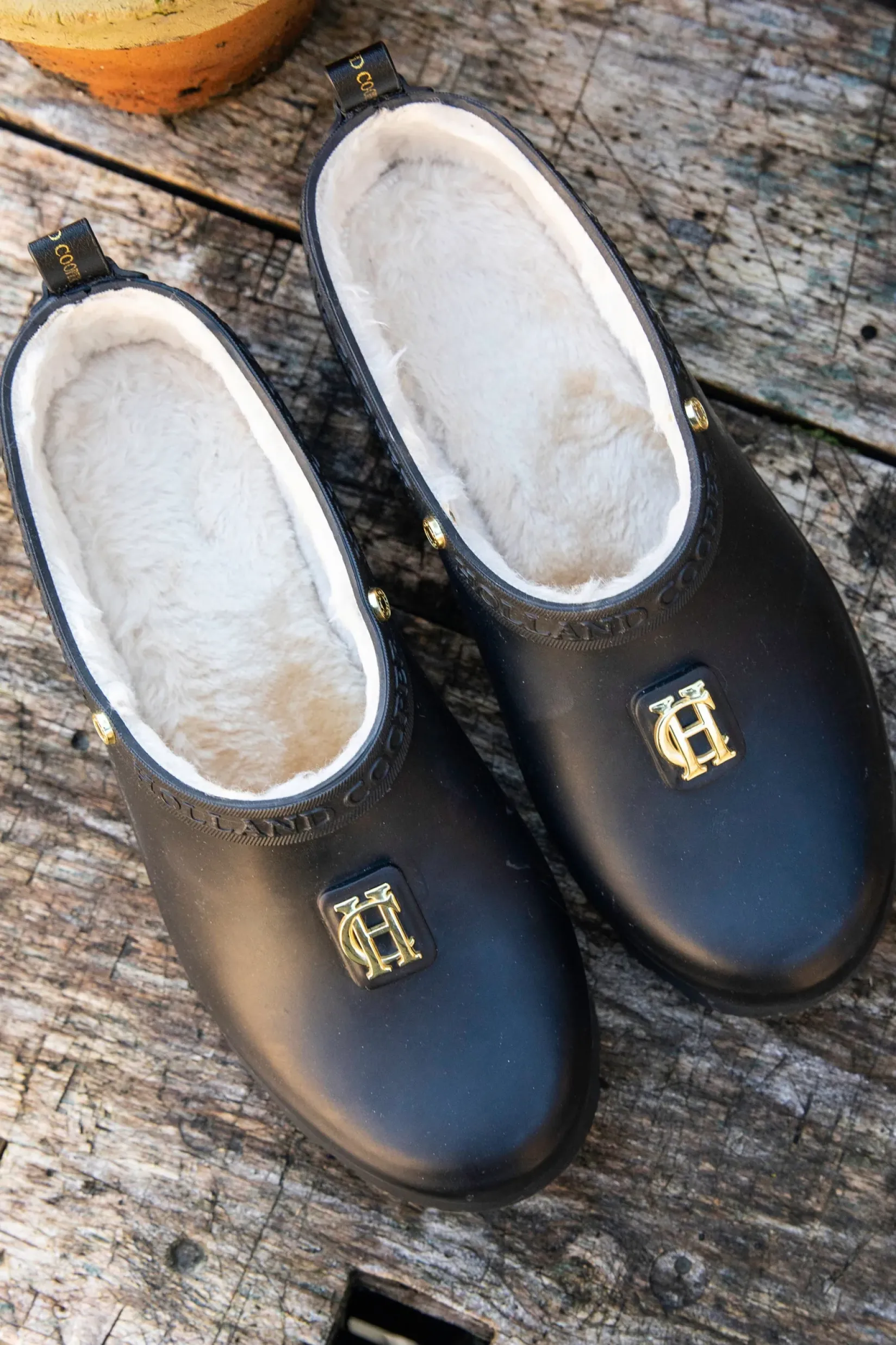 Holland Cooper Footwear-Gardening Loafer Matte Black