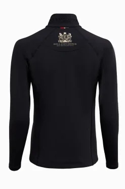 Holland Cooper Base Layers|Training Wear-Halcot Thermal Base Layer Black