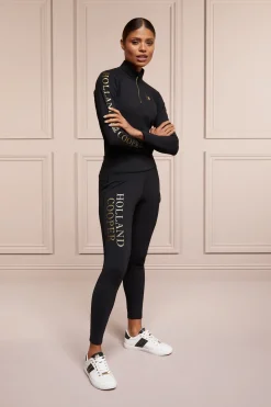 Holland Cooper Shop By Product|Training Wear-Halcot Thermal Legging Black