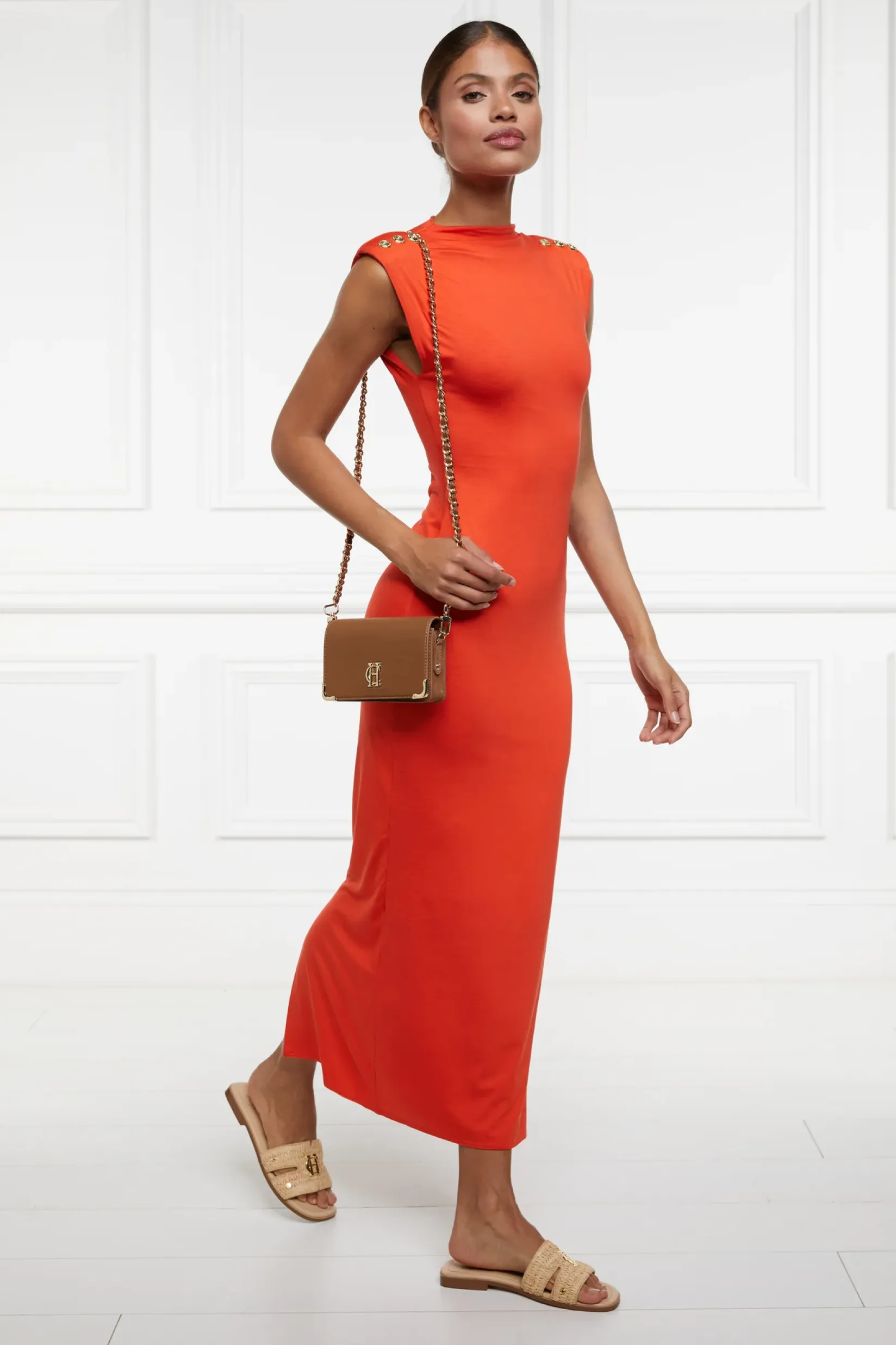 Holland Cooper Dresses|Shop By Product-Harper Maxi Dress Neroli