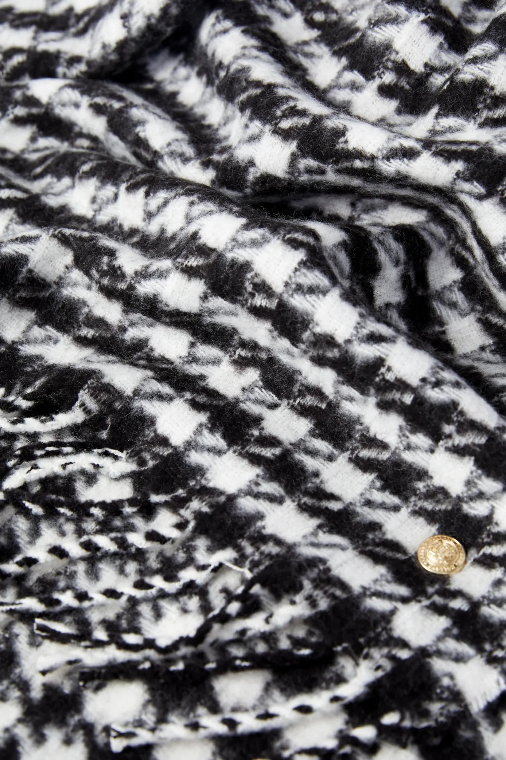 Holland Cooper Gifts For Him|Scarves-HC Chelsea Scarf Houndstooth