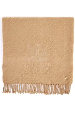 Holland Cooper Scarves|Scarves-HC Chelsea Scarf Camel