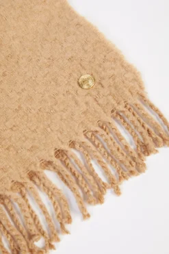 Holland Cooper Scarves|Scarves-HC Chelsea Scarf Camel