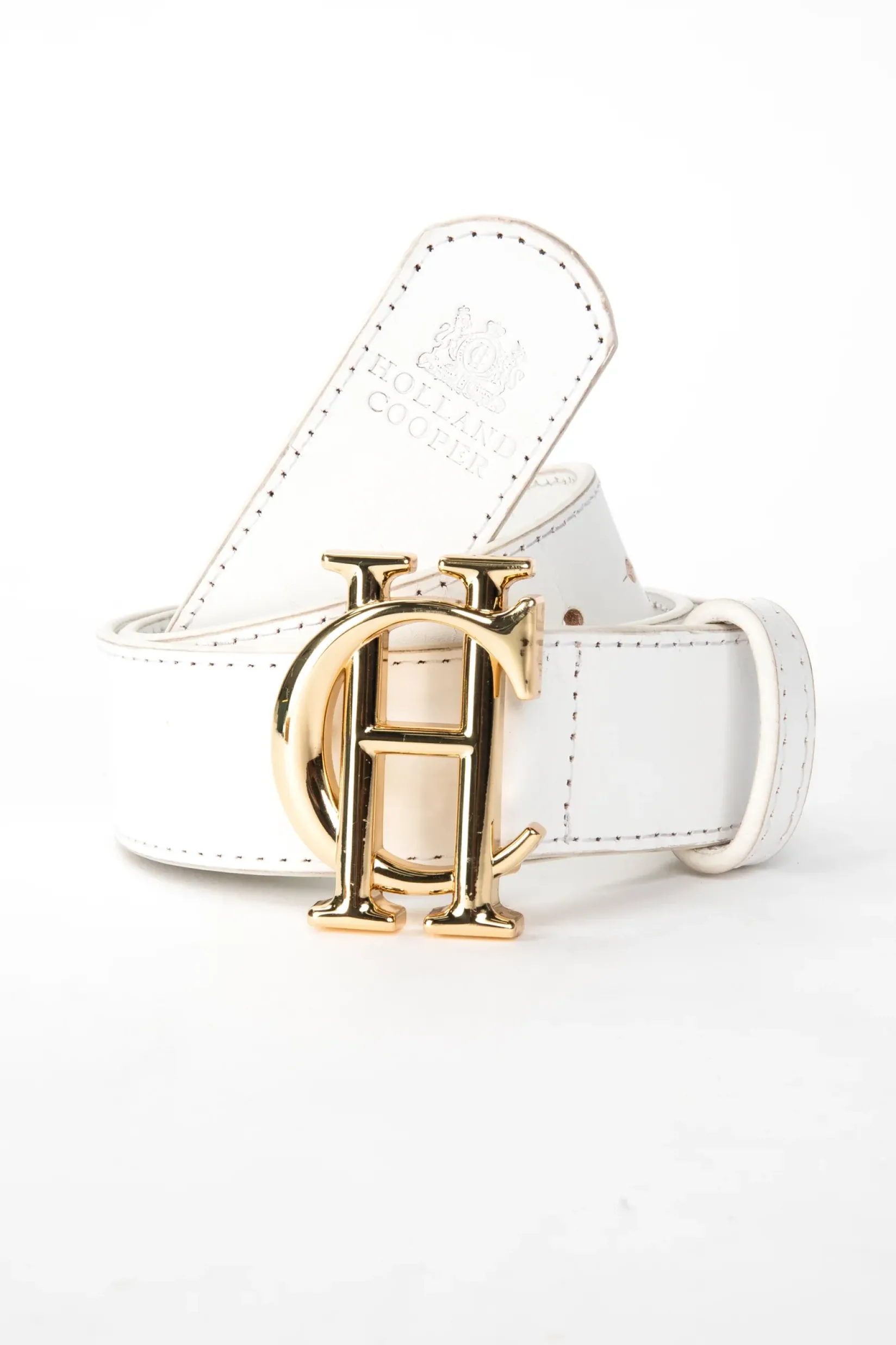 Holland Cooper Belts|Belts-HC Classic Belt White Gold