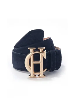 Holland Cooper Country Collection-HC Classic Belt Suede Navy