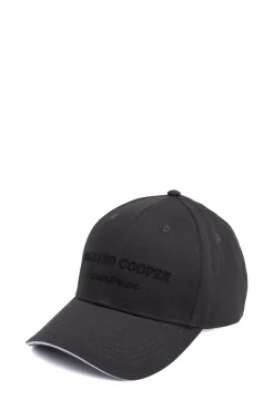 Holland Cooper Headwear|Accessories-HC Equestrian Cap Charcoal