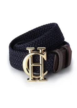 Holland Cooper Belts|Accessories-HC Heritage Belt Ink Navy