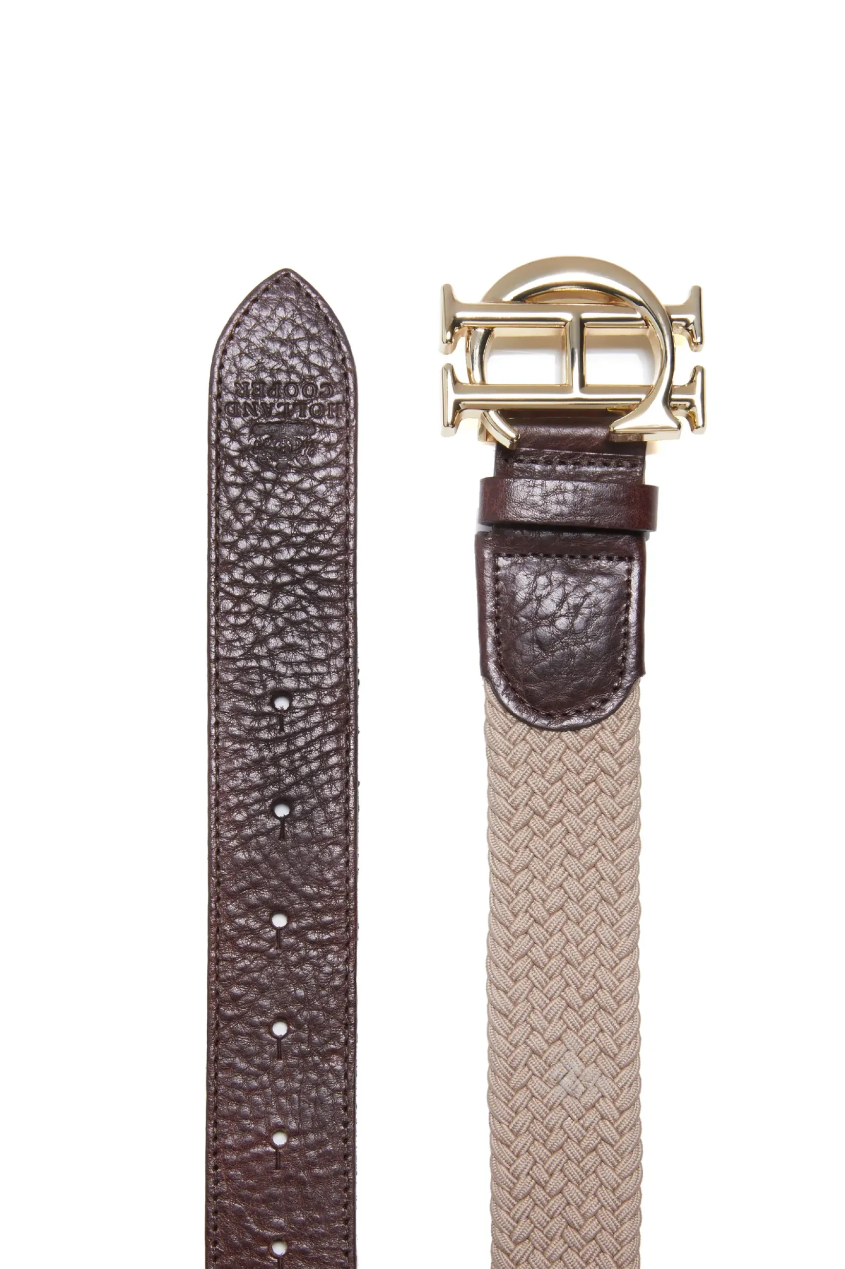 Holland Cooper Belts|Accessories-HC Heritage Belt Taupe