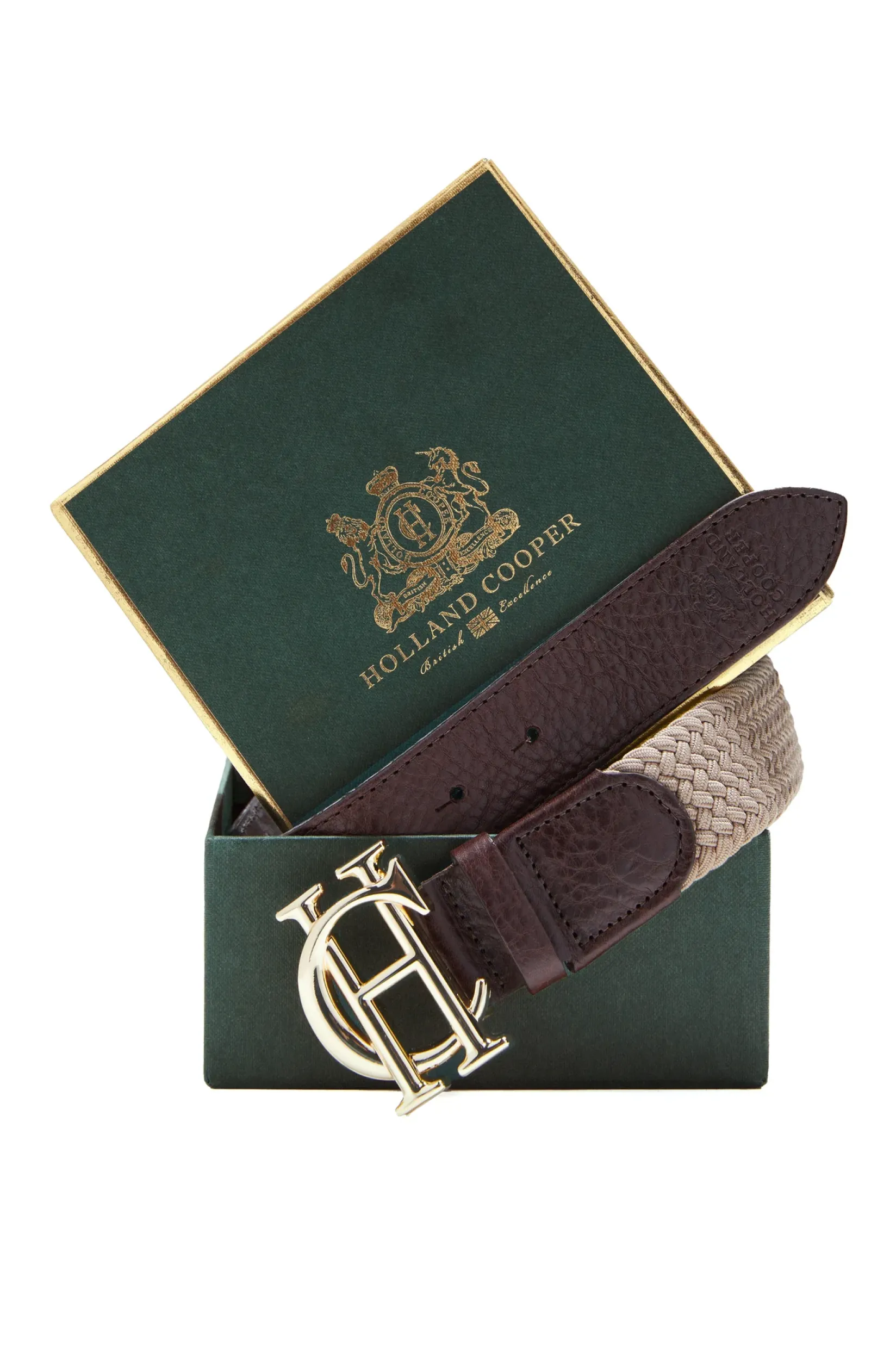Holland Cooper Belts|Accessories-HC Heritage Belt Taupe