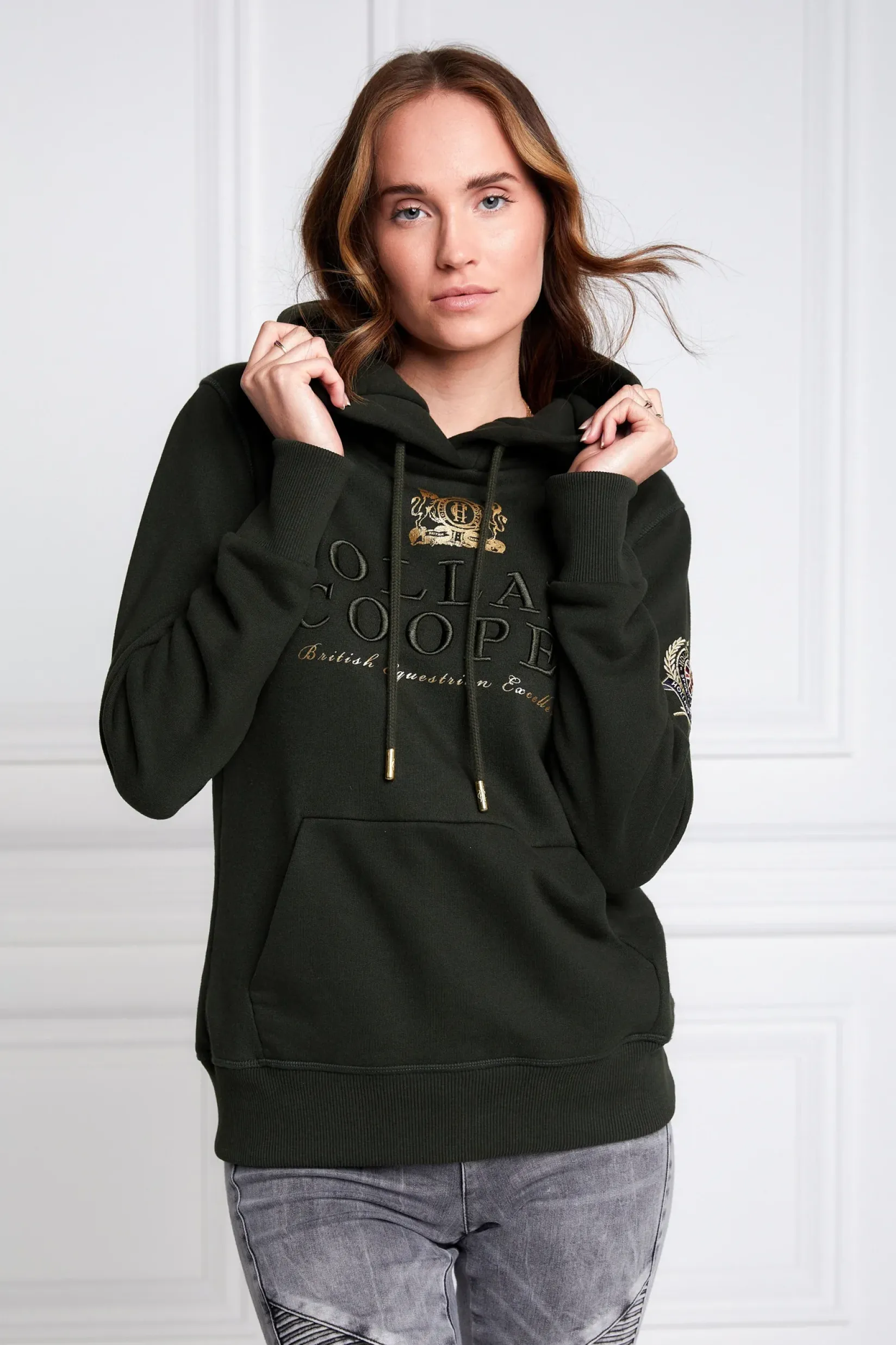 Holland Cooper Hoodies|Equestrian Casualwear-HC Heritage Hoodie