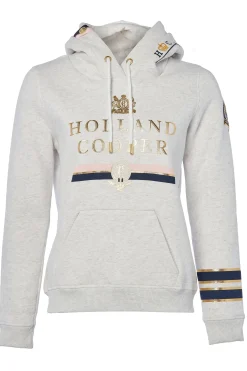 Holland Cooper Hoodies|Equestrian Casualwear-HC Heritage Hoodie Grey