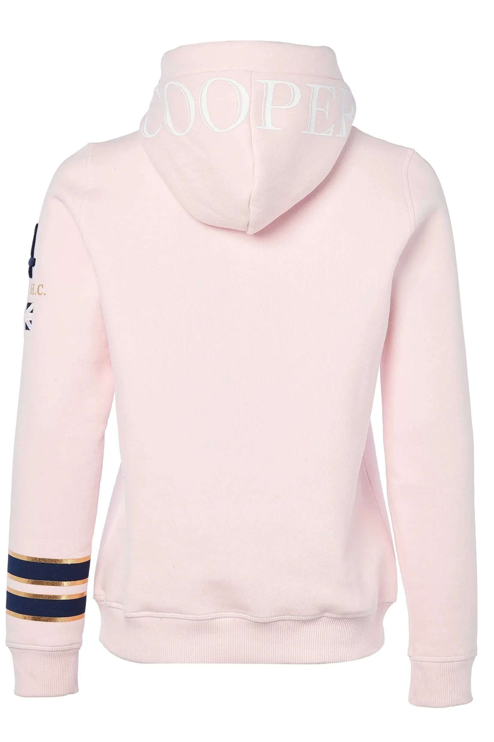 Holland Cooper Hoodies|Equestrian Casualwear-HC Heritage Hoodie Blush Marl