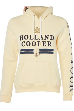 Holland Cooper Hoodies|Equestrian Casualwear-HC Heritage Hoodie Lemon