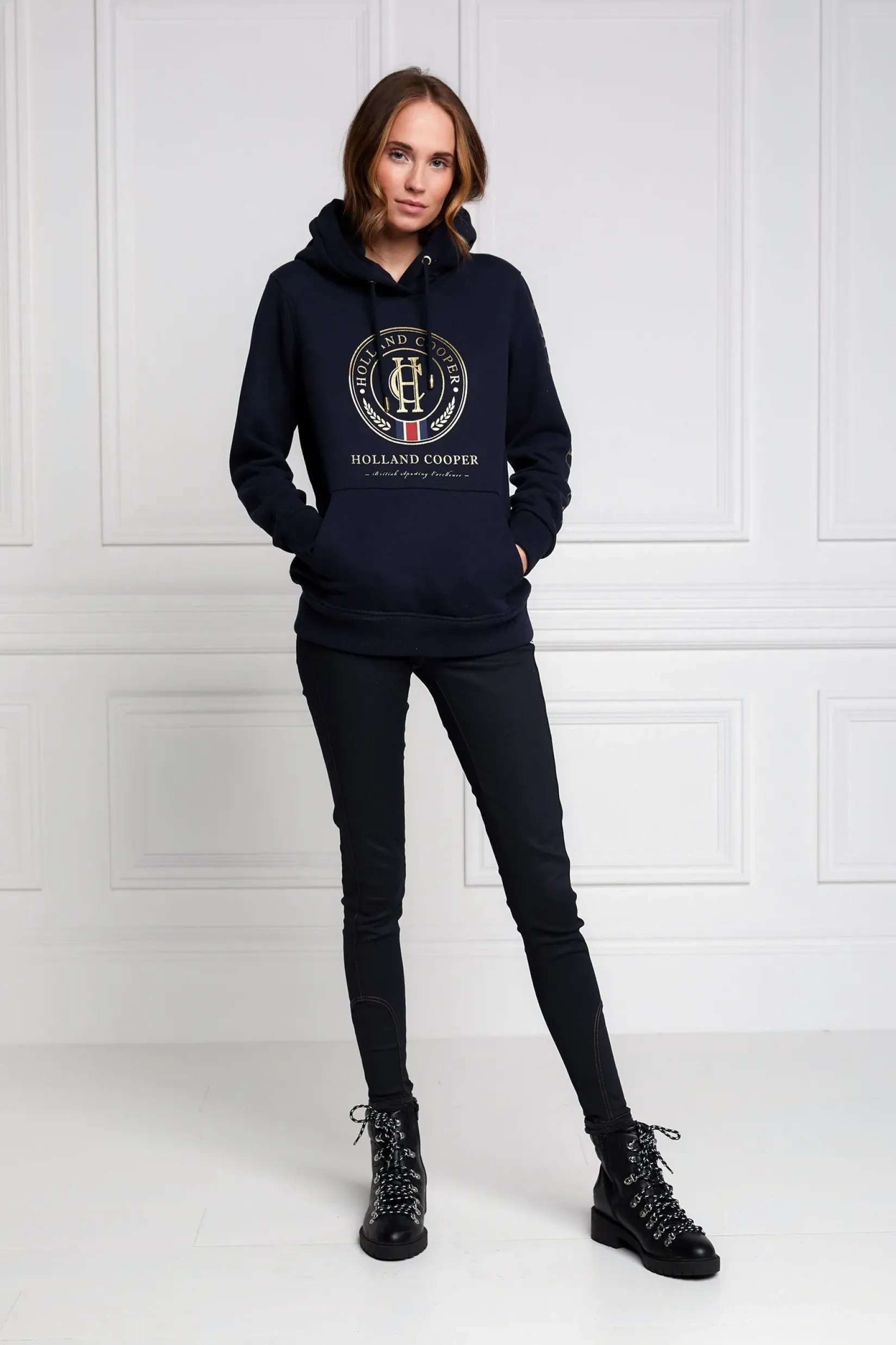 Holland Cooper Equestrian Casualwear|Hoodies-HC Heritage Hoodie
