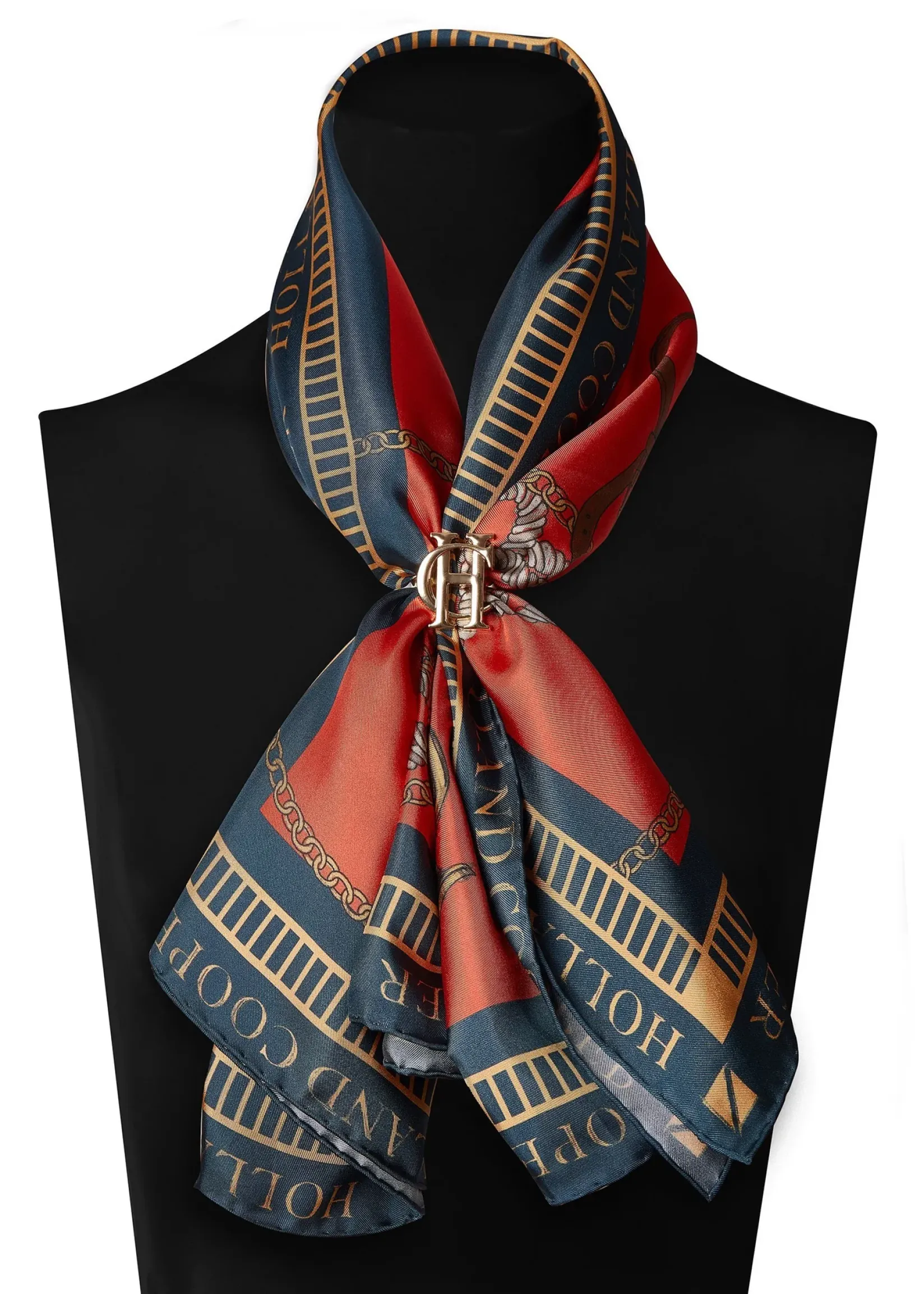 Holland Cooper The Perfect Gesture|Scarves-HC Scarf Ring Gold