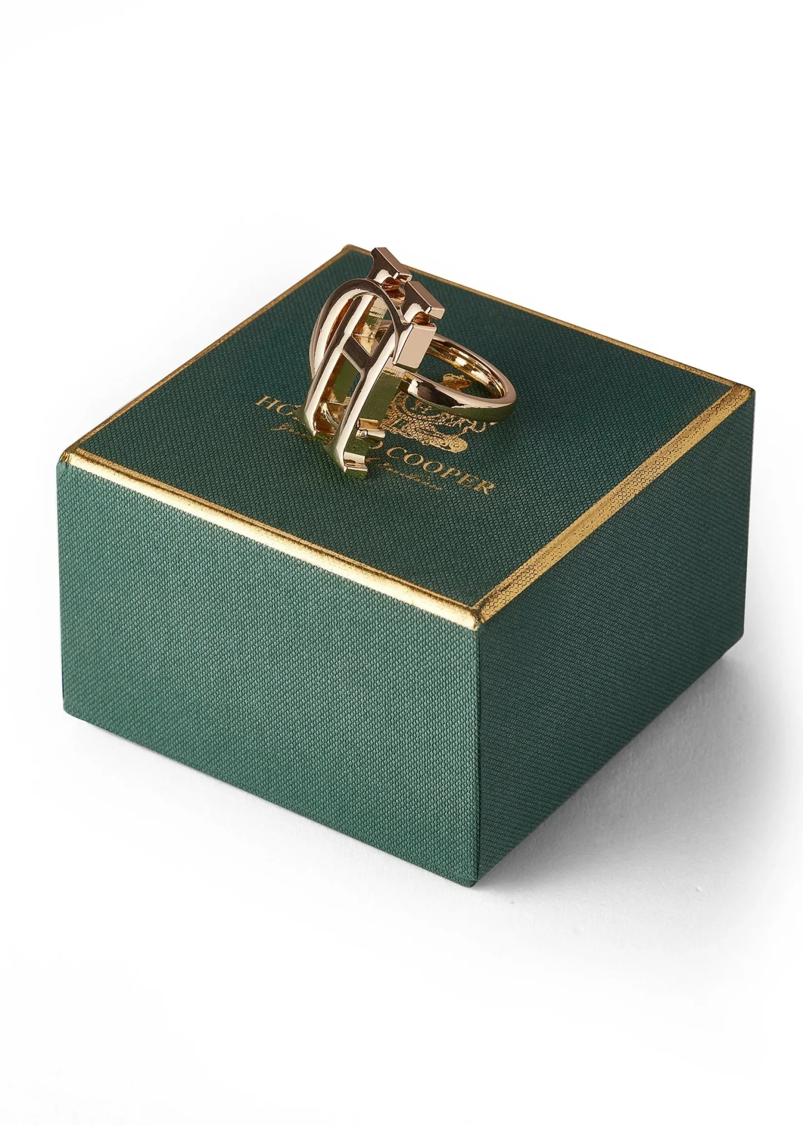 Holland Cooper The Perfect Gesture|Scarves-HC Scarf Ring Gold