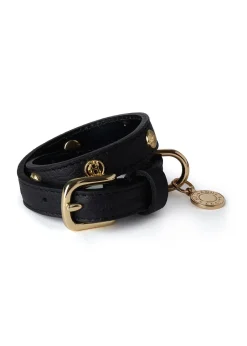 Holland Cooper Dog Collars|Dog Accessories-HC Studded Dog Collar Black